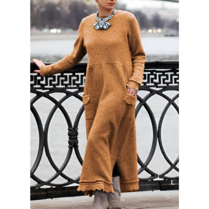 Luxurious Cozy Maxi Dress for Unparalleled Comfort and Style