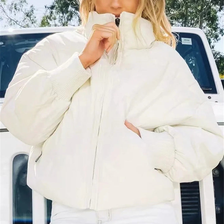 Cozy Puff Crop Jacket for Effortless Style
