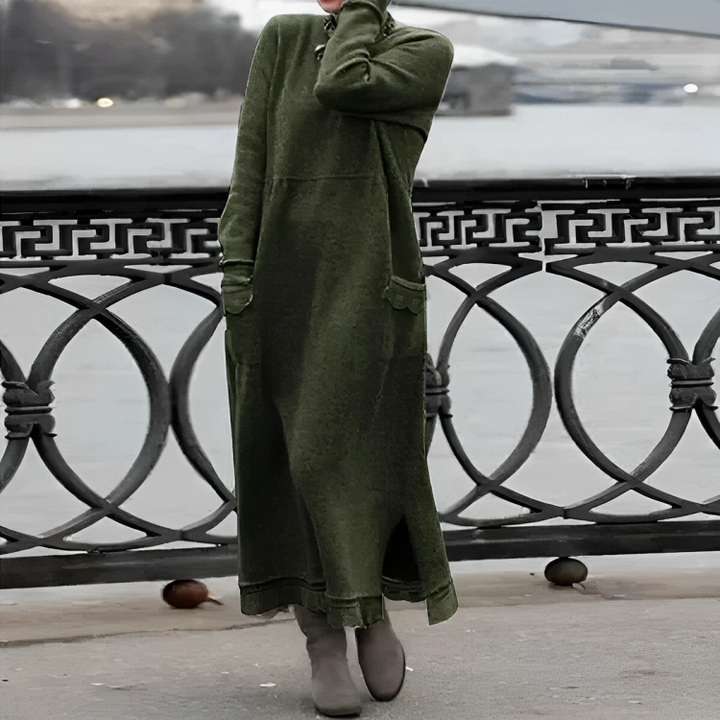 Enchanting Autumn Elegance Dress