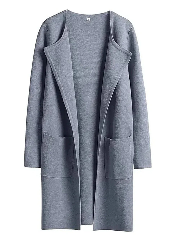 Chic and Cozy Lapel Coatigan
