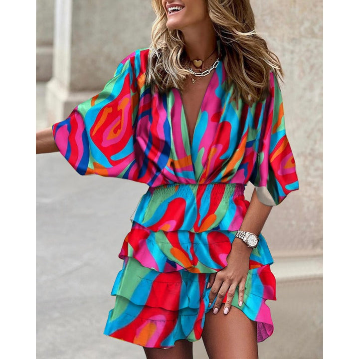 Enchanting Floral Summer Dress for Alluring Days