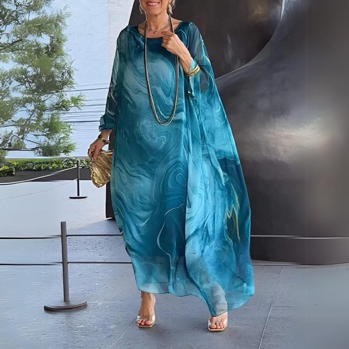 Exquisite Silk Chiffon Dress for Timeless Elegance