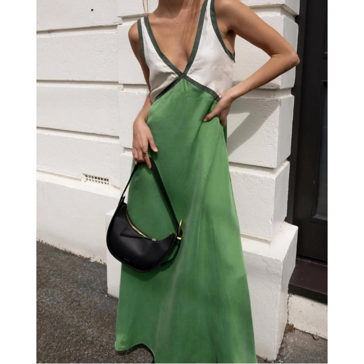 Stylish V-Neck Dress for Effortless Elegance