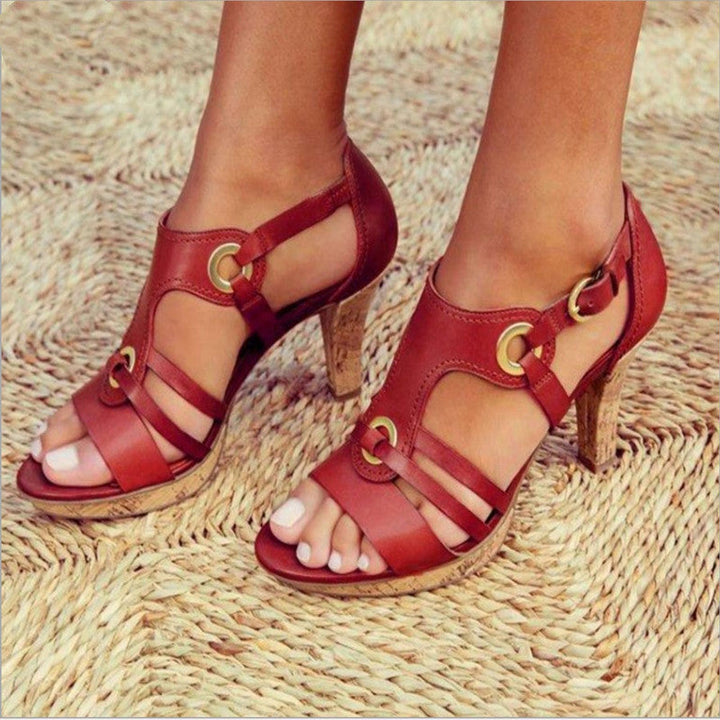 Stylish and Comfortable High Heel Sandals for All-Day Wear