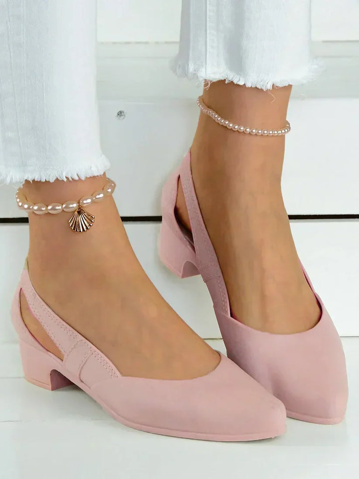 Stylish Women's Sandals with Chic Lens Detail
