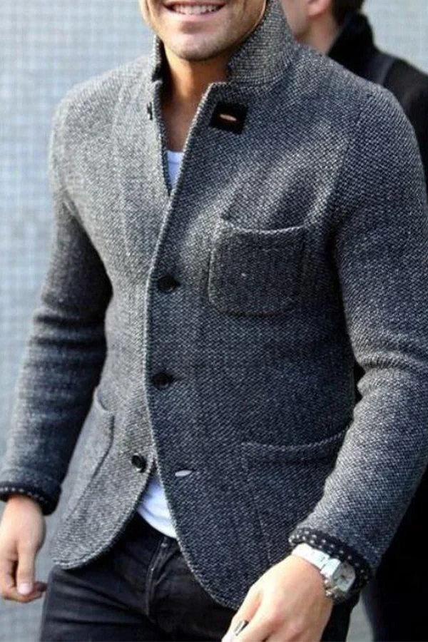 Vintage-Inspired Cardigan Jacket