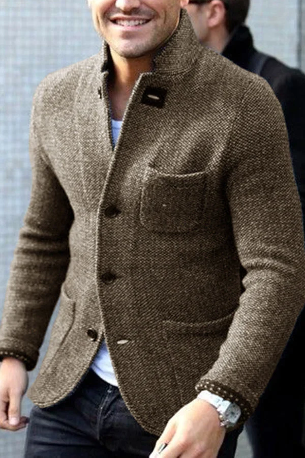 Stylish Vintage-Inspired Cardigan Jacket