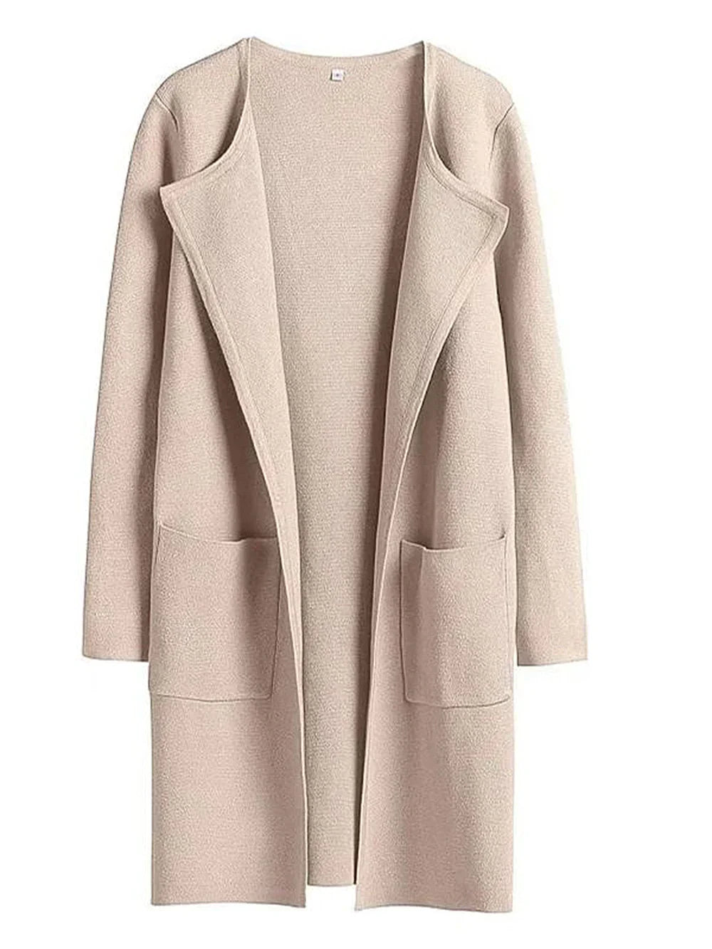 Chic and Cozy Lapel Coatigan