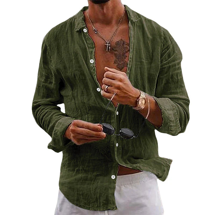 Elevate Your Wardrobe with the Luxurious Linen Shirt