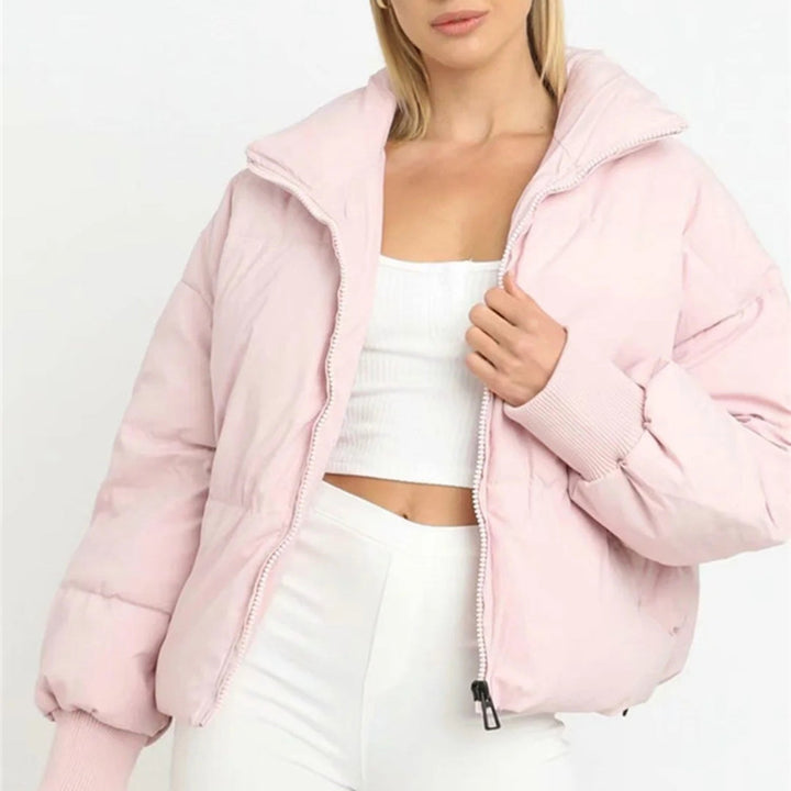 Cozy Puff Crop Jacket for Effortless Style
