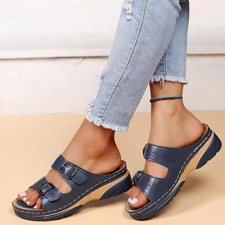 Luxurious Leather Orthopedic Sandals