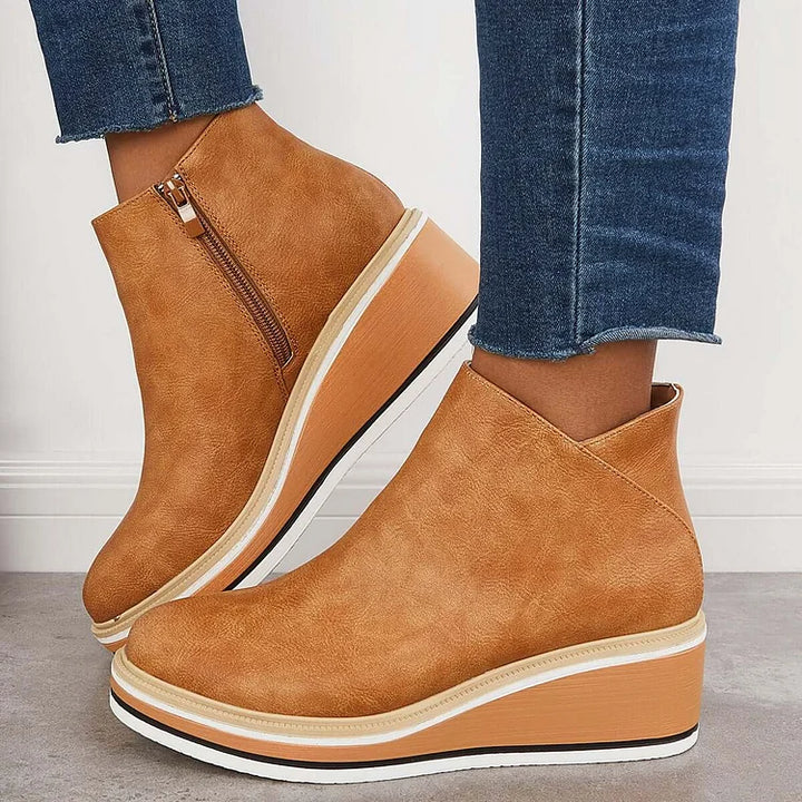 Chic and Cozy Wool-Lined Boots