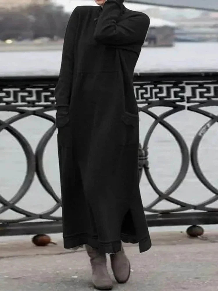 Luxurious Cozy Maxi Dress for Unparalleled Comfort and Style