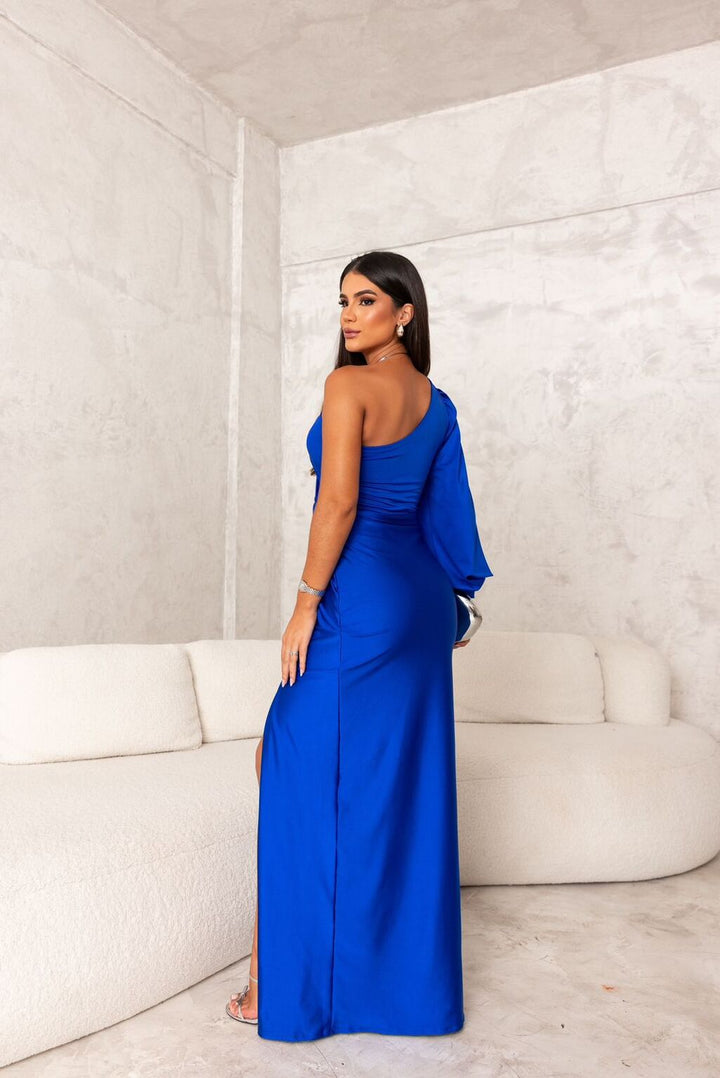 Gracefully Chic Silhouette Dress