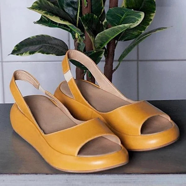 Chic Casual Peep Toe Sandals for Unmatched Comfort