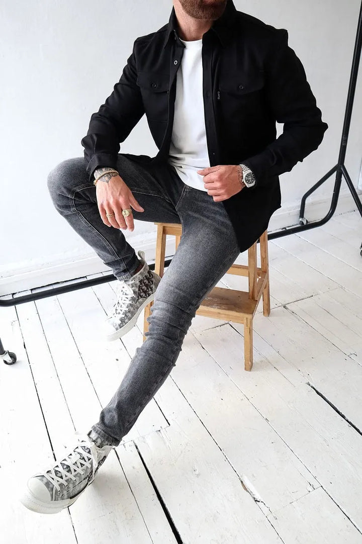 Stylish Button-Up Jacket for Ultimate Comfort