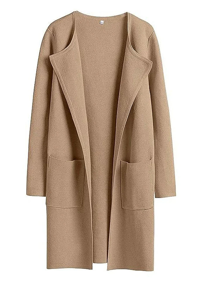 Chic and Cozy Lapel Coatigan