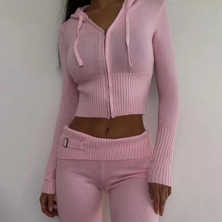 Chic & Flirty Knitted Ensemble