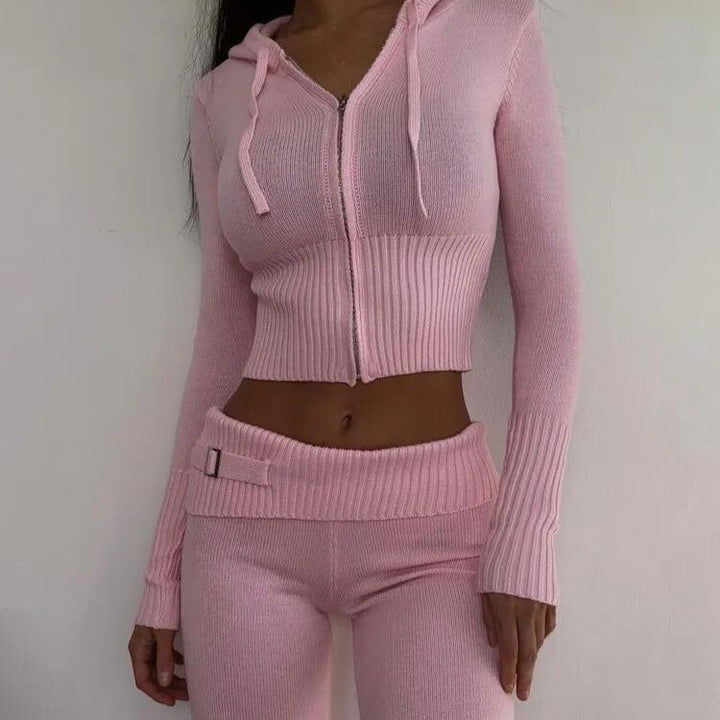 Chic & Flirty Knitted Ensemble