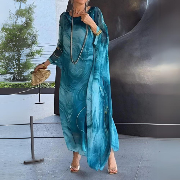 Exquisite Silk Chiffon Dress for Timeless Elegance