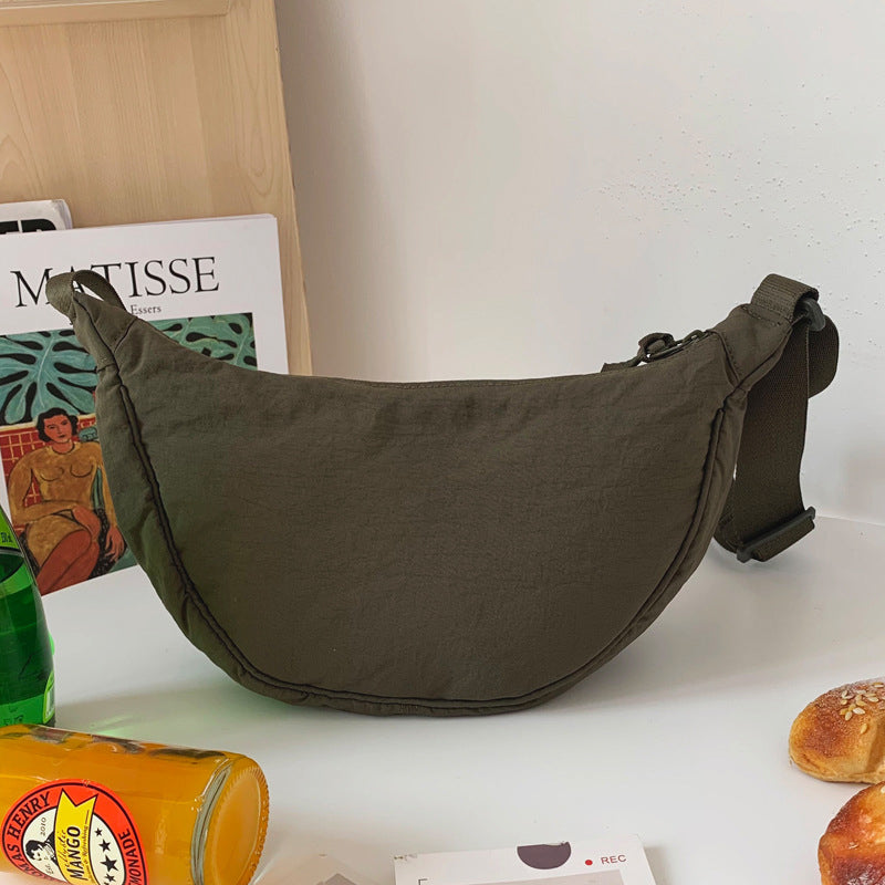 Chic Half Moon Crossbody Bag