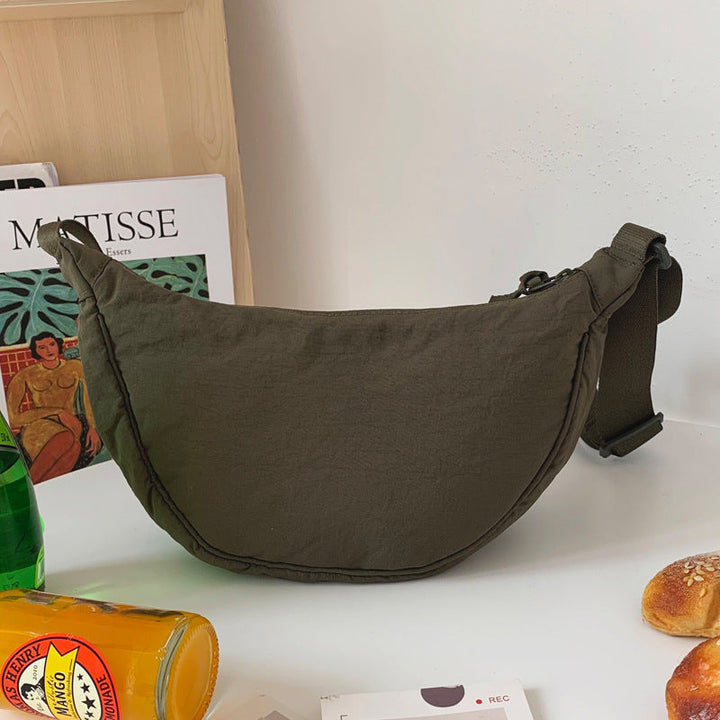 Chic Half Moon Crossbody Bag