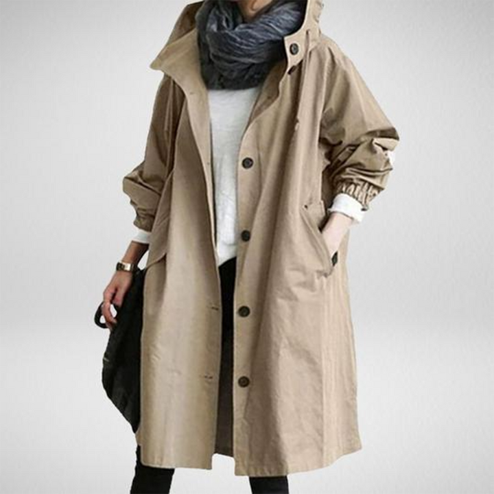 Fashionable windbreaker trench coat for ultimate style and protection