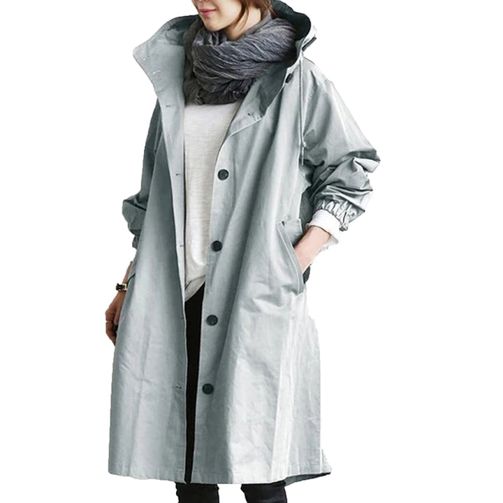 Fashionable windbreaker trench coat for ultimate style and protection