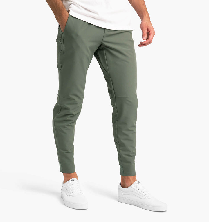 Luxe High Waist Silk Trousers for Men