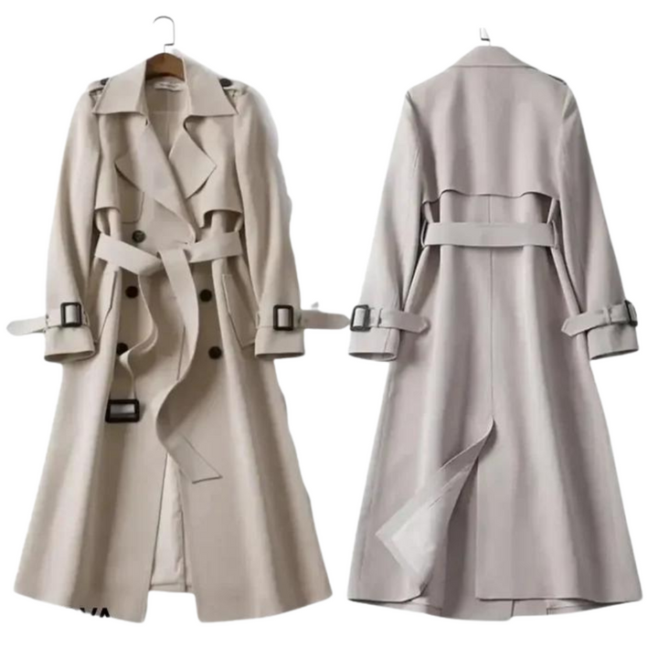 Chic Women's Luxe Trench Coat