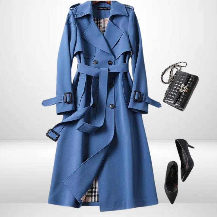 Chic Women's Luxe Trench Coat