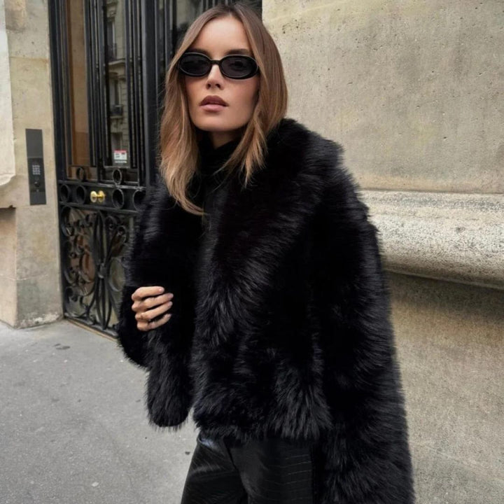 Eco-Friendly Fur Coat for Women