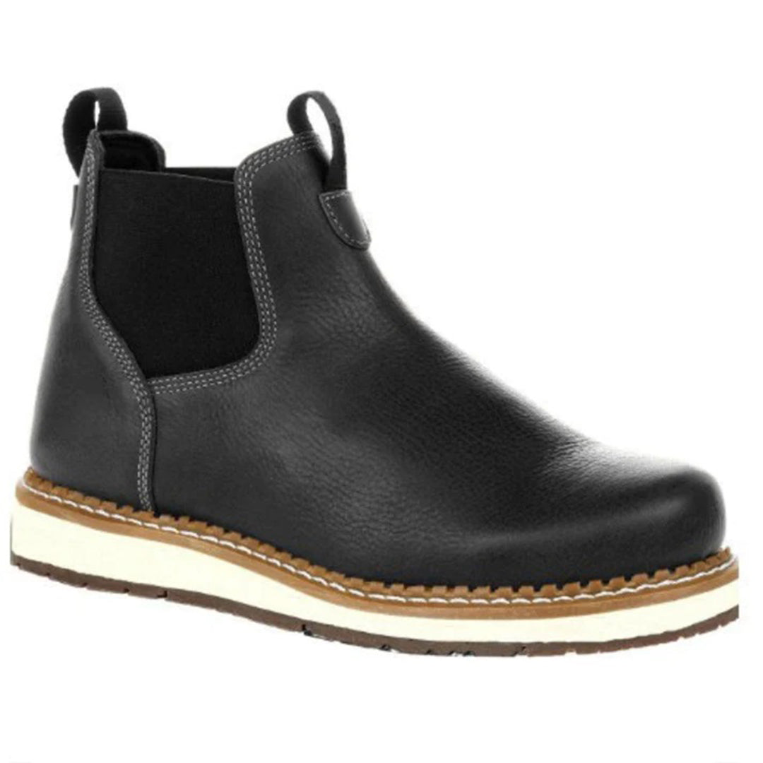 Stylish Men's Chelsea Wedge Boots