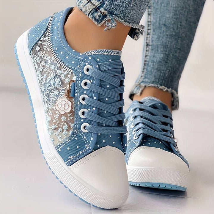 Chic and Breathable Women's Mesh Sneakers for All-Day Comfort