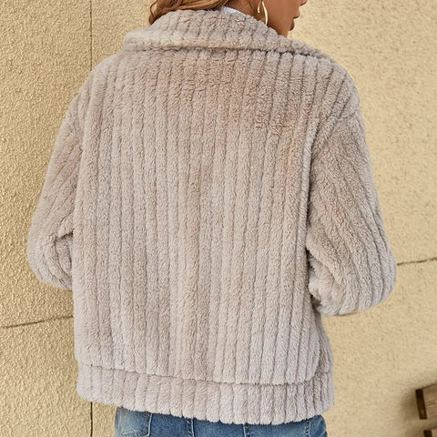 Chic & Cozy Plush Cardigan
