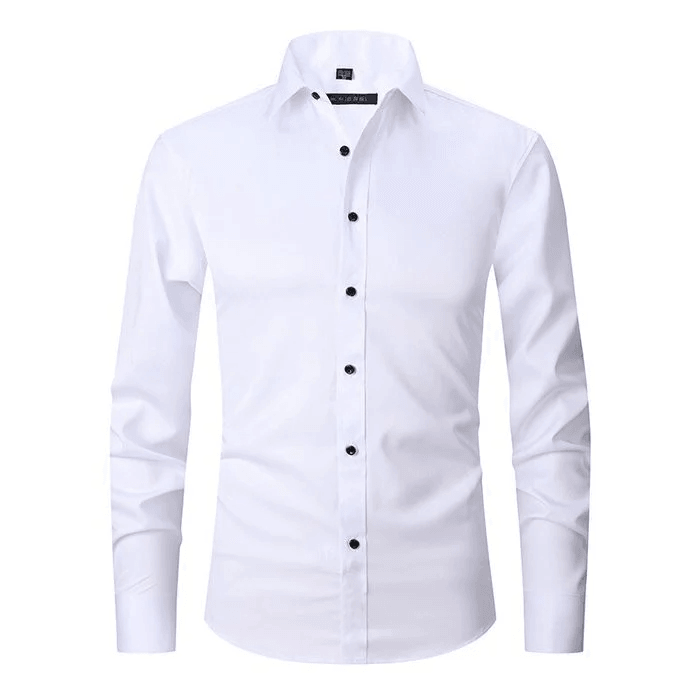 Wrinkle-Resistant Long Sleeve Shirt for Effortless Style