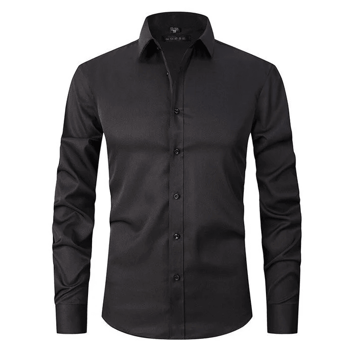 Wrinkle-Resistant Long Sleeve Shirt for Effortless Style
