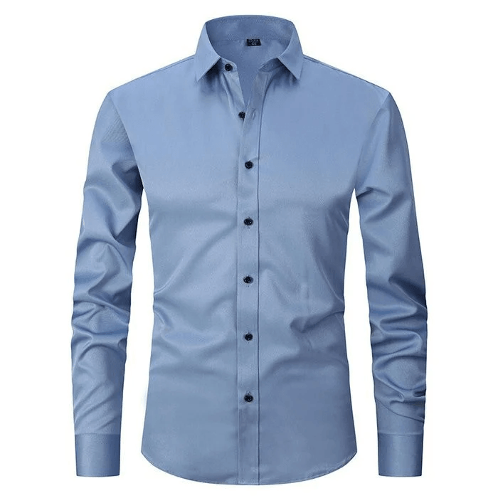 Wrinkle-Resistant Long Sleeve Shirt for Effortless Style