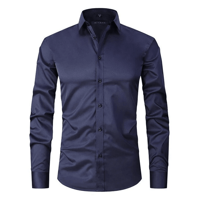 Wrinkle-Resistant Long Sleeve Shirt for Effortless Style