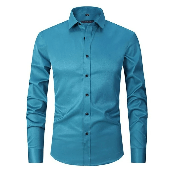 Wrinkle-Resistant Long Sleeve Shirt for Effortless Style