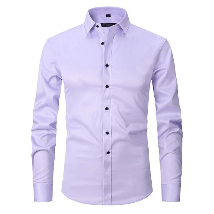 Wrinkle-Resistant Long Sleeve Shirt for Effortless Style