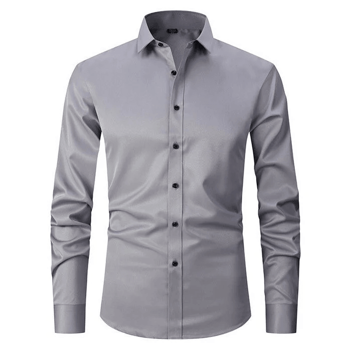 Wrinkle-Resistant Long Sleeve Shirt for Effortless Style