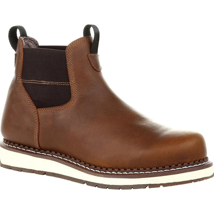 Stylish Men's Chelsea Wedge Boots