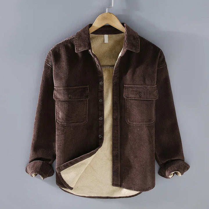 Chic Corduroy Winter Shirt Perfect for the Contemporary Gentleman
