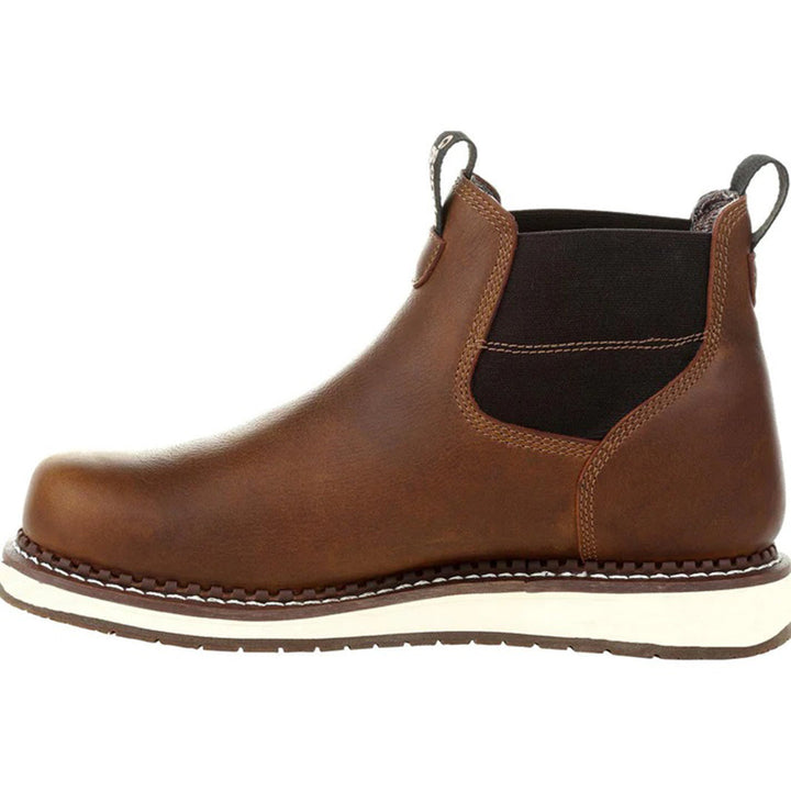 Stylish Men's Chelsea Wedge Boots