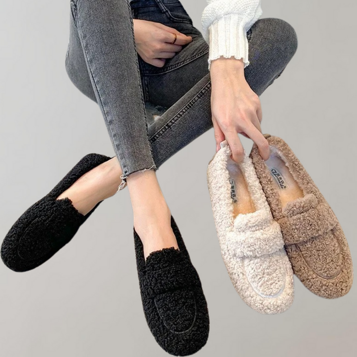 Heavenly Soft Plush Loafers for Stylish Women