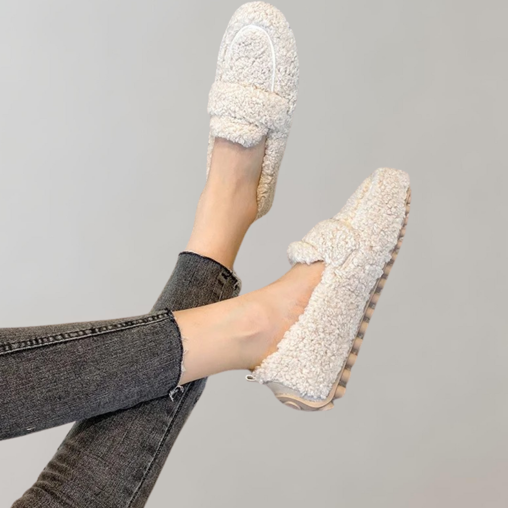 Heavenly Soft Plush Loafers for Stylish Women