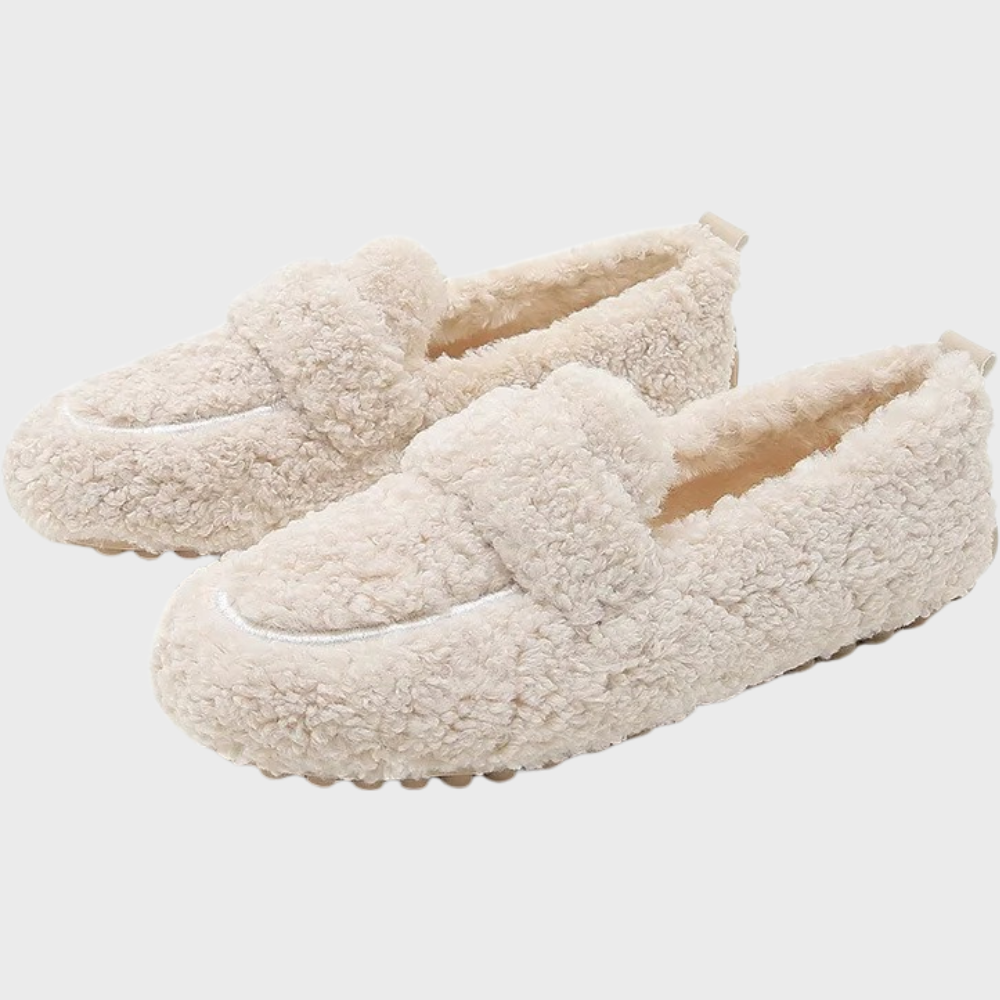 Heavenly Soft Plush Loafers for Stylish Women