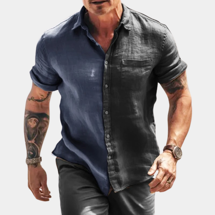 Trendy Half-Sleeve Shirt for the Modern Man