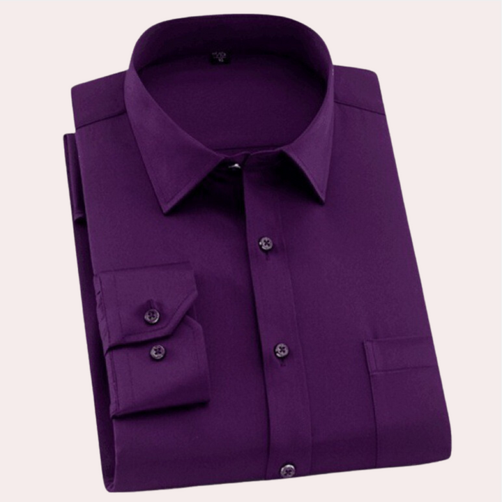 Premium Wrinkle-Resistant Shirt for the Fashion-Forward Gentleman